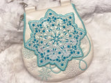 Topzip Flap Bag - Snowflakes