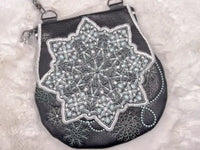 Topzip Flap Bag - Snowflakes