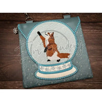 Topzip Flap Bag - Snowglobe Fox