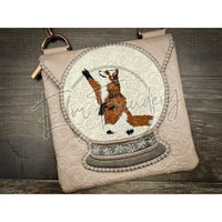 Topzip Flap Bag - Snowglobe Fox