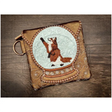 Topzip Flap Bag - Snowglobe Fox