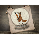 Topzip Flap Bag - Snowglobe Fox