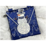 Topzip Flap Bag - Snowman