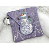 Topzip Flap Bag - Snowman