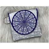 Topzip Flap Bag - Stained Glass Window