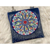 Topzip Flap Bag - Stained Glass Window