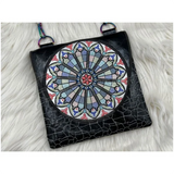Topzip Flap Bag - Stained Glass Window