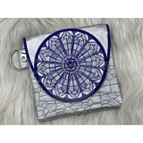 Topzip Flap Bag - Stained Glass Window