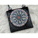 Topzip Flap Bag - Stained Glass Window
