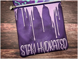 TopZip Flap Bag - Stay Hydrated
