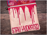 TopZip Flap Bag - Stay Hydrated