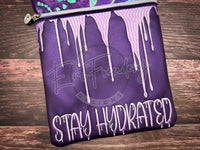 TopZip Flap Bag - Stay Hydrated
