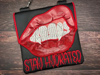 TopZip Flap Bag - Stay Hydrated 7.83 X 7.81 (198.9mm X 198.4mm)