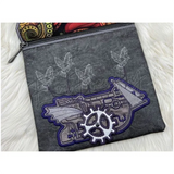 Topzip Flap Bag - Steampunk Ship