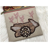 Topzip Flap Bag - Steampunk Ship
