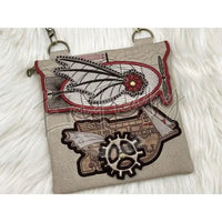 Topzip Flap Bag - Steampunk Ship