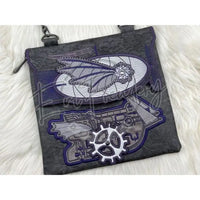 Topzip Flap Bag - Steampunk Ship