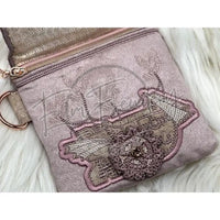 Topzip Flap Bag - Steampunk Ship