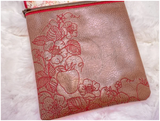 TopZip Flap Bag - Strawberries