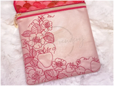 TopZip Flap Bag - Strawberries