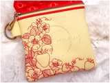 TopZip Flap Bag - Strawberries