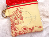 TopZip Flap Bag - Strawberries