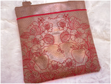 TopZip Flap Bag - Strawberries