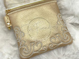 Topzip Flap Bag - Swirly Horse