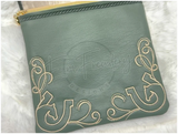 Topzip Flap Bag - Swirly Horse
