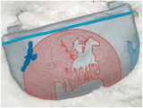 TopZip Flap Bag - Thunderbird