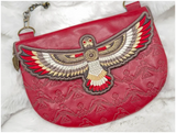 TopZip Flap Bag - Thunderbird