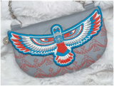TopZip Flap Bag - Thunderbird