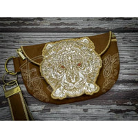 Topzip Flap Bag - Tiger