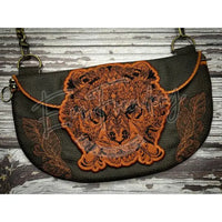 Topzip Flap Bag - Tiger