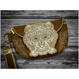 Topzip Flap Bag - Tiger