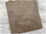 TopZip Flap Bag - Trapunto Skull
