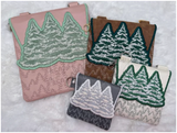 TopZip Flap Bag - Tree Farm 10.01 X 9.43 (254.3mm X 239.5mm)