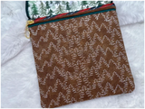TopZip Flap Bag - Tree Farm
