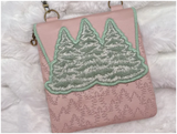 TopZip Flap Bag - Tree Farm