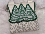 TopZip Flap Bag - Tree Farm 6.31 X 6.19 (160.3mm X 157.2mm)