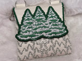 TopZip Flap Bag - Tree Farm 6.31 X 6.19 (160.3mm X 157.2mm)