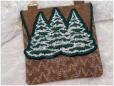 TopZip Flap Bag - Tree Farm 7.83 X 7.81 (198.9mm X 198.4mm)