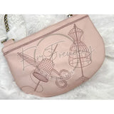 Topzip Flap Bag - Vintage Sewing Machine