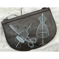 Topzip Flap Bag - Vintage Sewing Machine