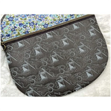 Topzip Flap Bag - Vintage Sewing Machine