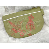 Topzip Flap Bag - Vintage Sewing Machine