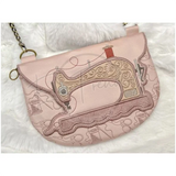 Topzip Flap Bag - Vintage Sewing Machine