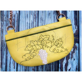 Topzip Flap Bag - Wine Time!