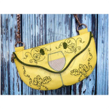Topzip Flap Bag - Wine Time! 6.04 X 10.12
