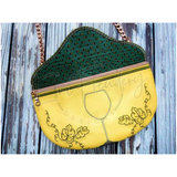 Topzip Flap Bag - Wine Time!